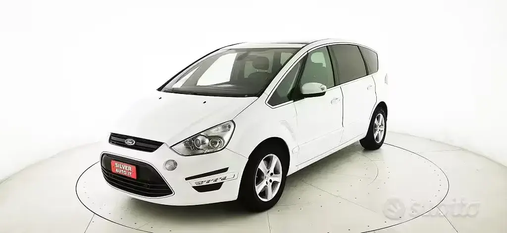 Usata Ford S-MAX Titanium 163 CV (119 kW) 2013 Bianco Monovolume