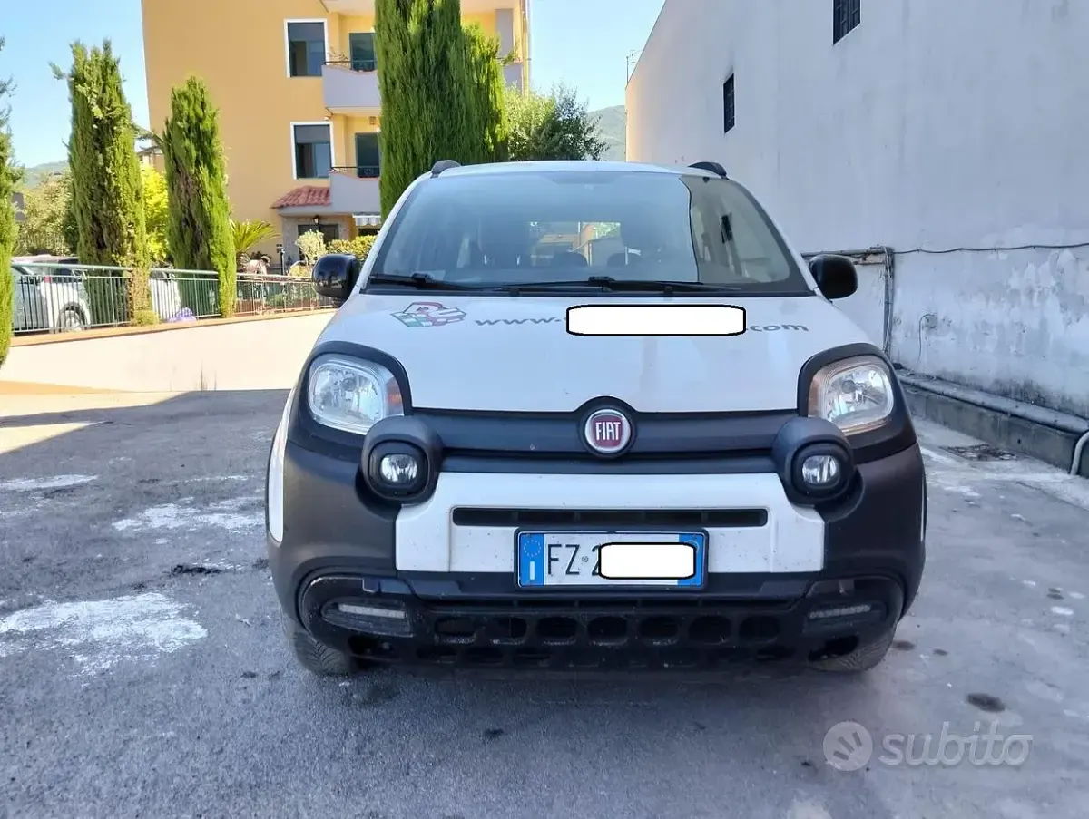 Usata Fiat Panda Cross Cross 69 CV (50 kW) 2020 Bianco Utilitaria