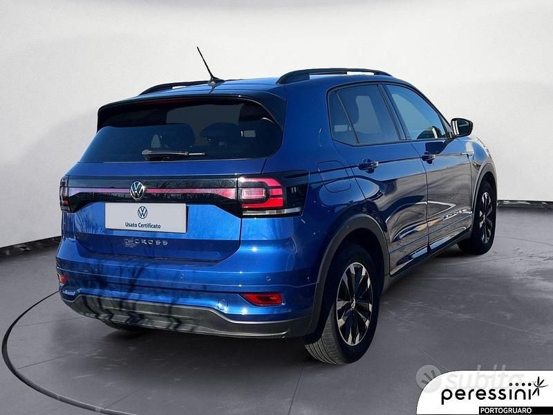 Usata VW T-Cross Sportline 95 CV (69 kW) 2022 Blu SUV