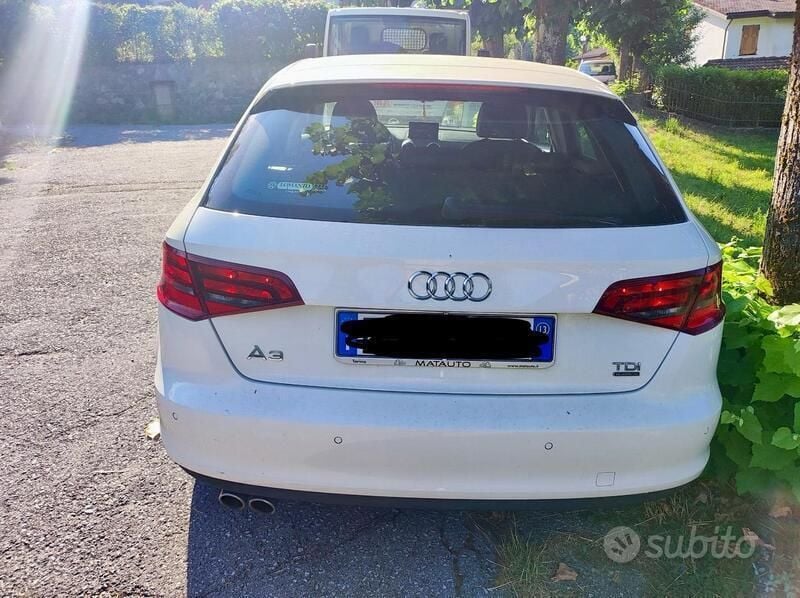 Usata Audi A3 Comfort 2013 Bianco Berlina