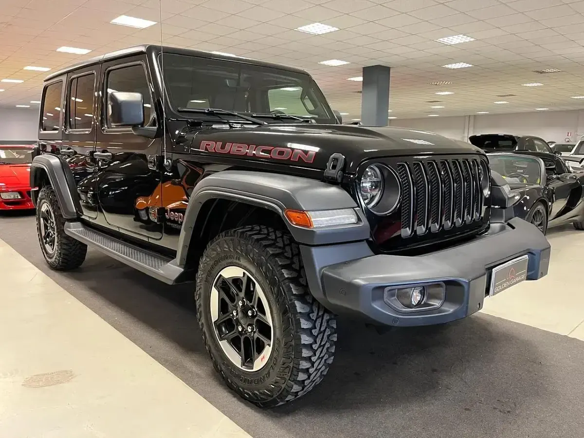 Usata Jeep Wrangler Unlimited Rubicon 200 CV (147 kW) 2020 Nero SUV