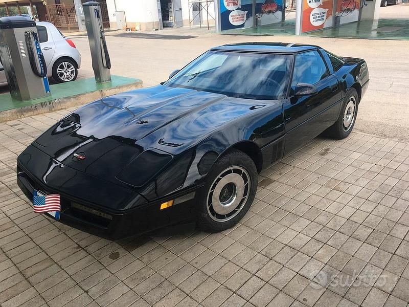 Usata Corvette C4 1984 Nero Coupé