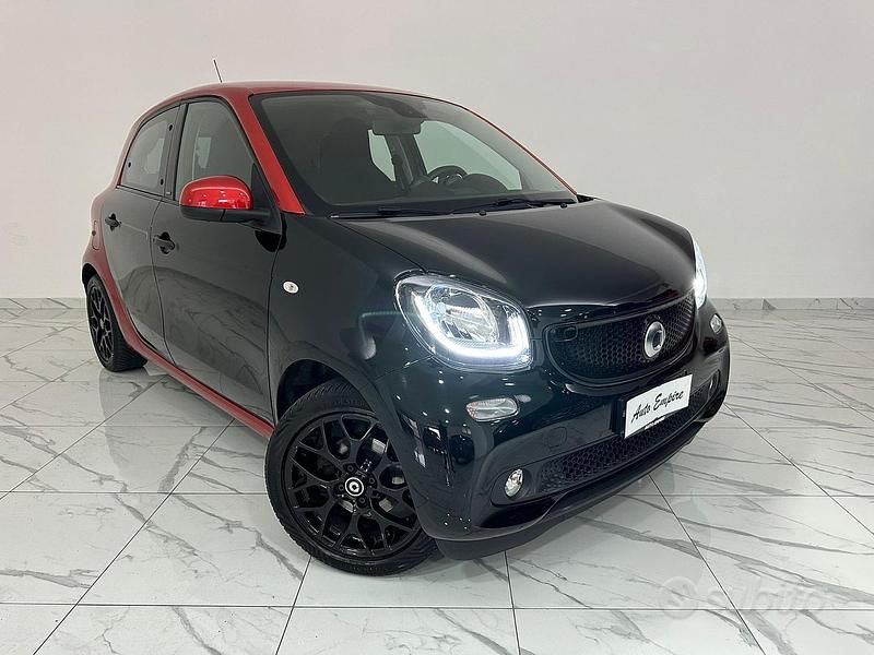 Usata Smart ForFour Passion 71 CV (52 kW) 2017 Nero Utilitaria