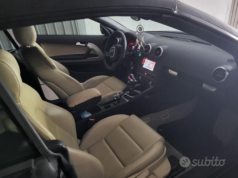 Usata Audi A3 Cabriolet Comfort 2010 Nero Cabrio