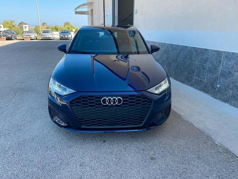 Usata Audi A3 115 CV (84 kW) 2021 Blu Berlina