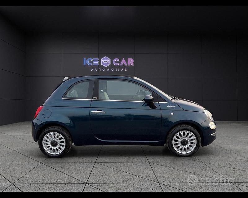 Usata Fiat 500C Dolcevita 69 CV (50 kW) 2022 Blu Cabrio