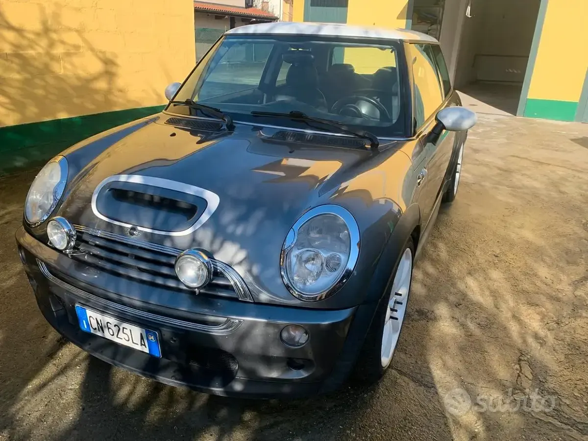 Usata Mini Cooper S Coupé 170 CV (125 kW) 2004 Grigio Coupé