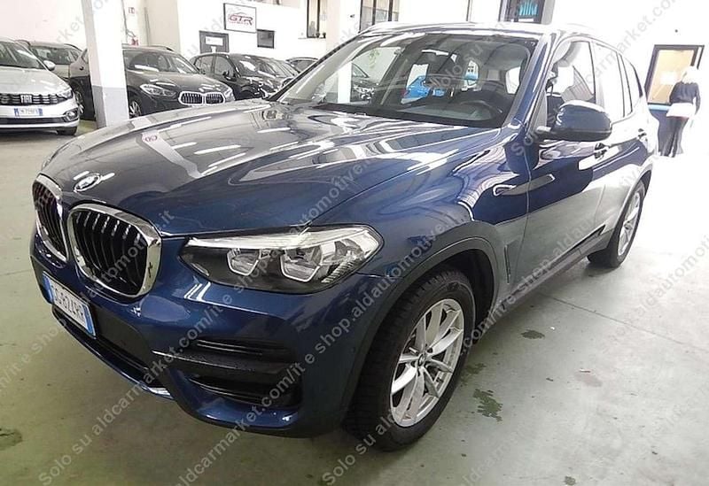 Usata BMW X3 190 CV (139 kW) 2021 Phytonic blue mettalic SUV