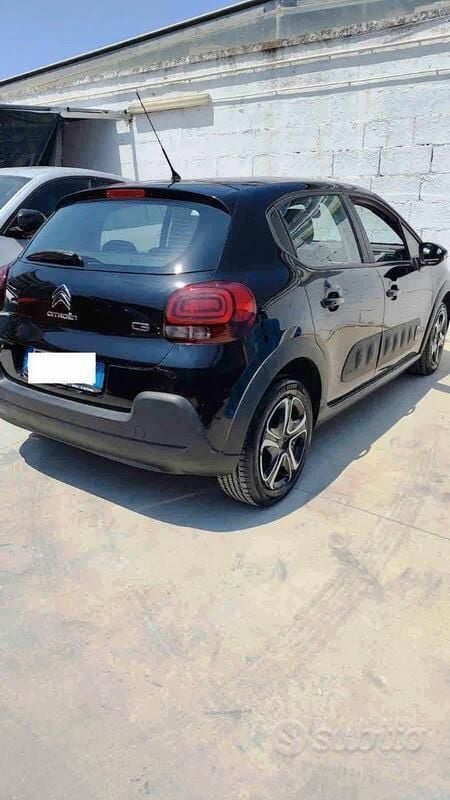 Usata Citroën C3 75 CV (55 kW) 2017 Nero Utilitaria