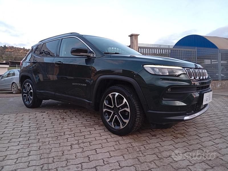 Usata Jeep Compass Limited 130 CV (95 kW) 2021 Verde SUV
