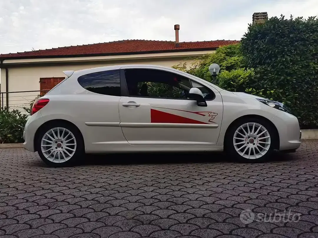 Usata Peugeot 207 GTi 174 CV (127 kW) 2008 Bianco Berlina