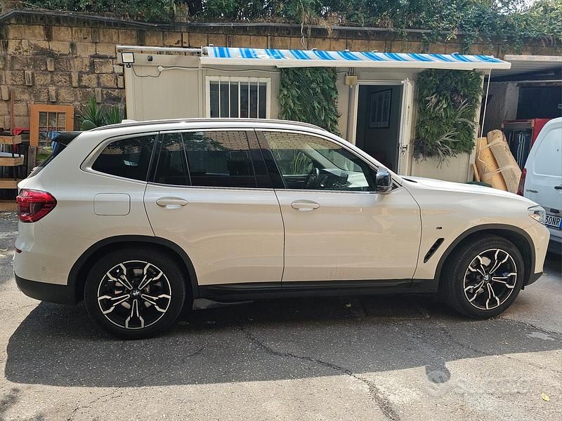 Usata BMW X3 M Sport 190 CV (139 kW) 2018 Bianco SUV