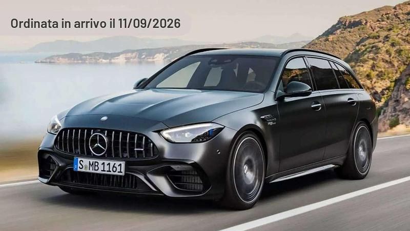 Nuova Mercedes C63S AMG Premium 680 CV (500 kW) 2026 Argento Station wagon