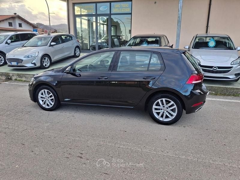 Usata VW Golf VII 116 CV (85 kW) 2018 Nero Berlina