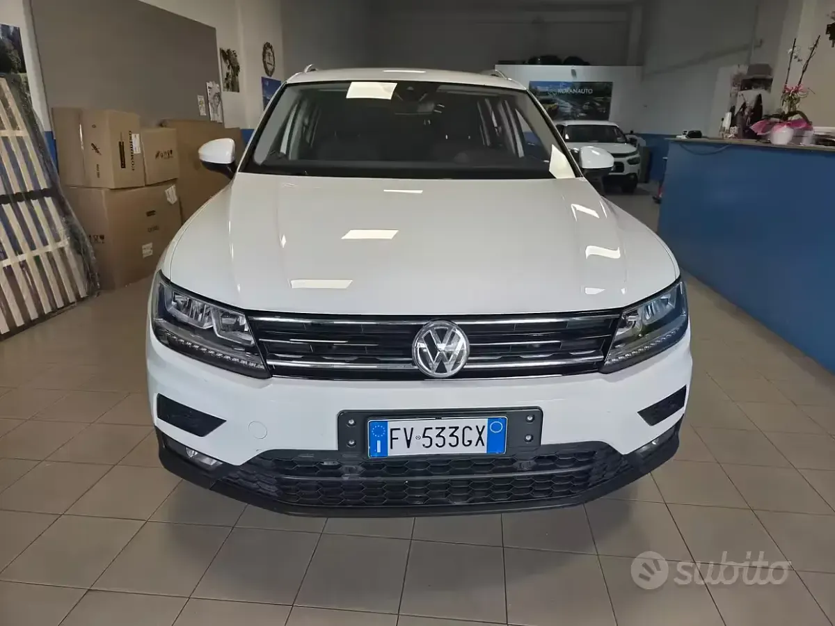 Usata VW Tiguan Advance 150 CV (110 kW) 2019 Bianco SUV