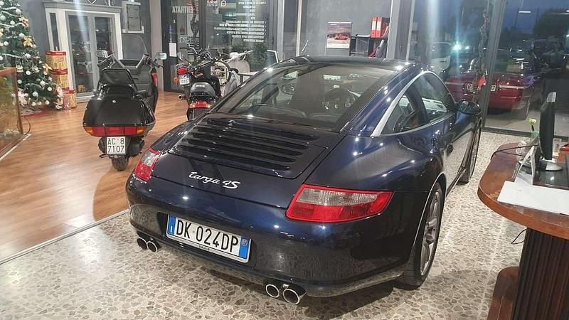 Usata Porsche 911 Targa 4S 360 CV (264 kW) 2006 Blu/azzurro Cabrio