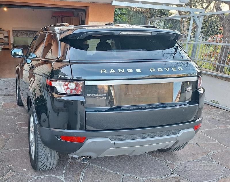 Usata Land Rover Range Rover evoque 2011 Nero SUV