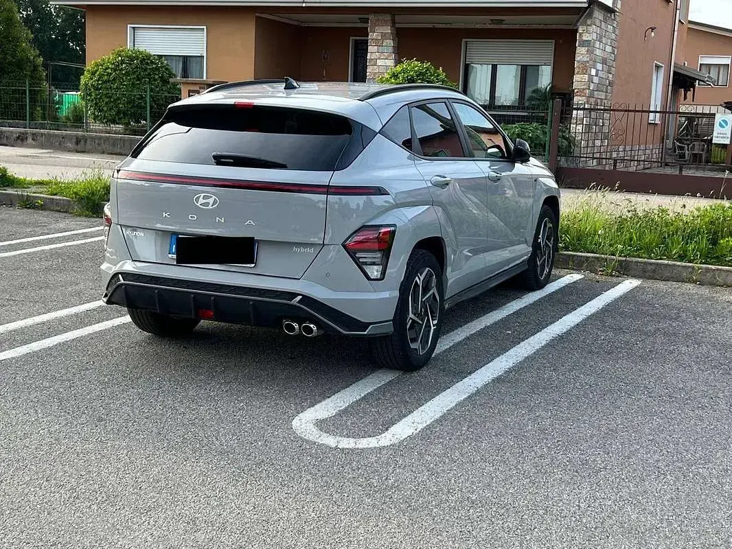 Usata Hyundai Kona N Line 94 CV (69 kW) 2025 Grigio SUV
