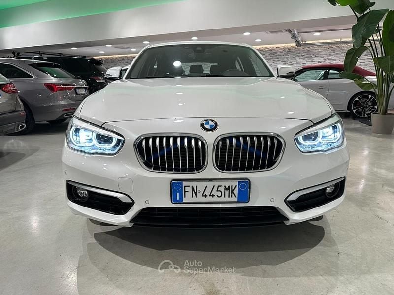 Usata BMW 116 116 CV (85 kW) 2018 Bianco Utilitaria