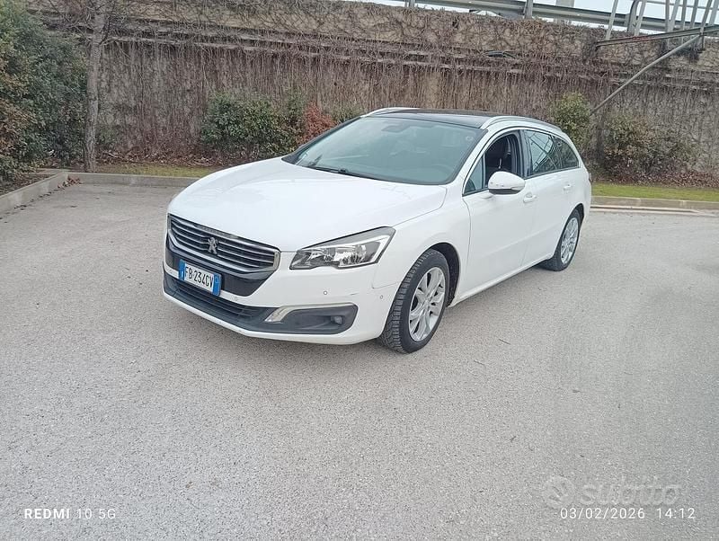 Usata Peugeot 508 SW 115 CV (84 kW) 2015 Bianco Station wagon