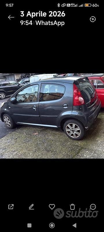 Usata Citroën C1 55 CV (40 kW) 2007 Grigio Utilitaria