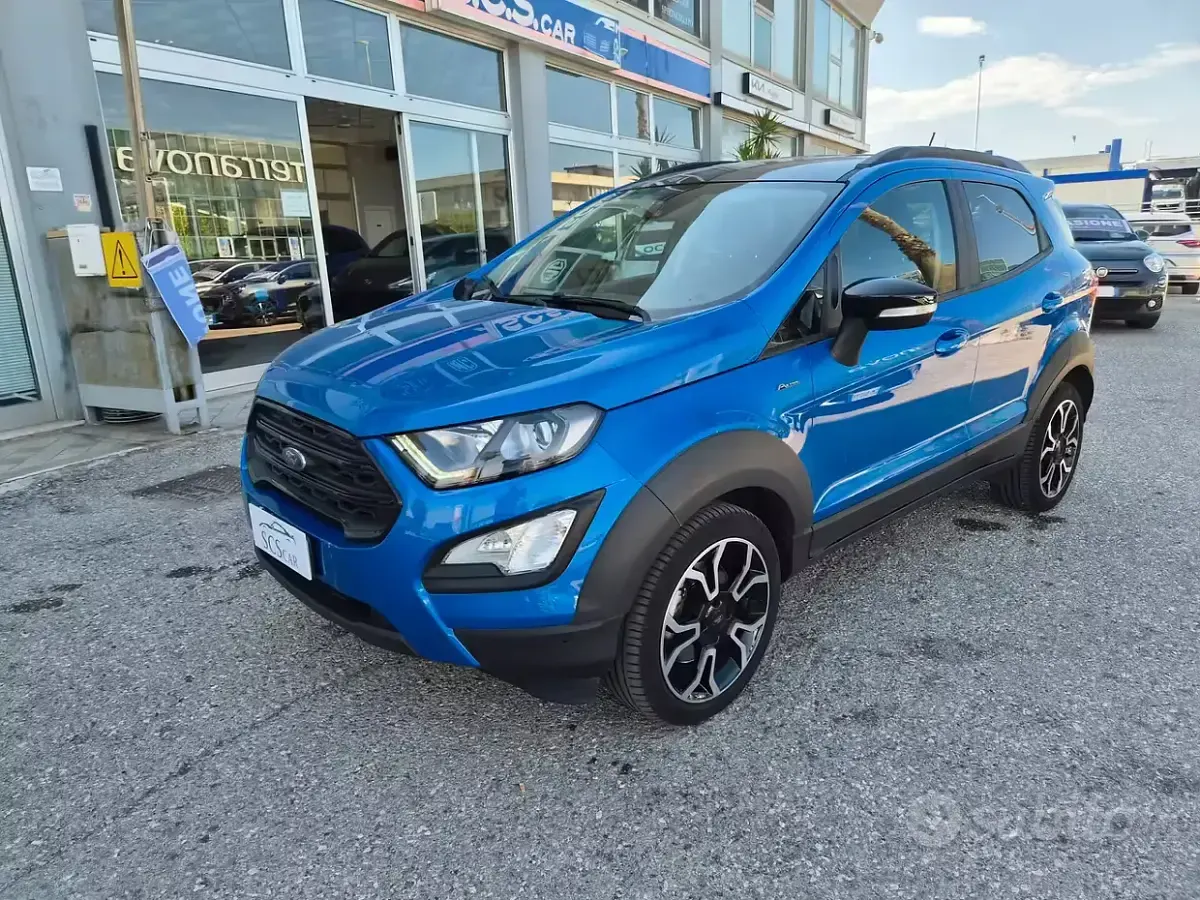 Usata Ford Ecosport Active 125 CV (91 kW) 2022 Bluazzurro SUV