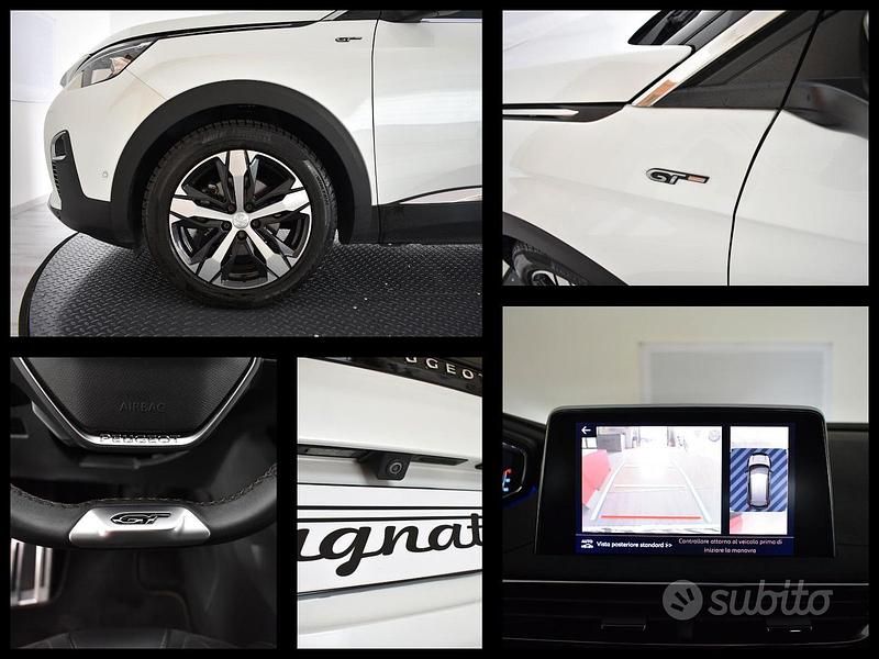 Usata Peugeot 3008 GT-line 177 CV (130 kW) 2020 Bianco SUV