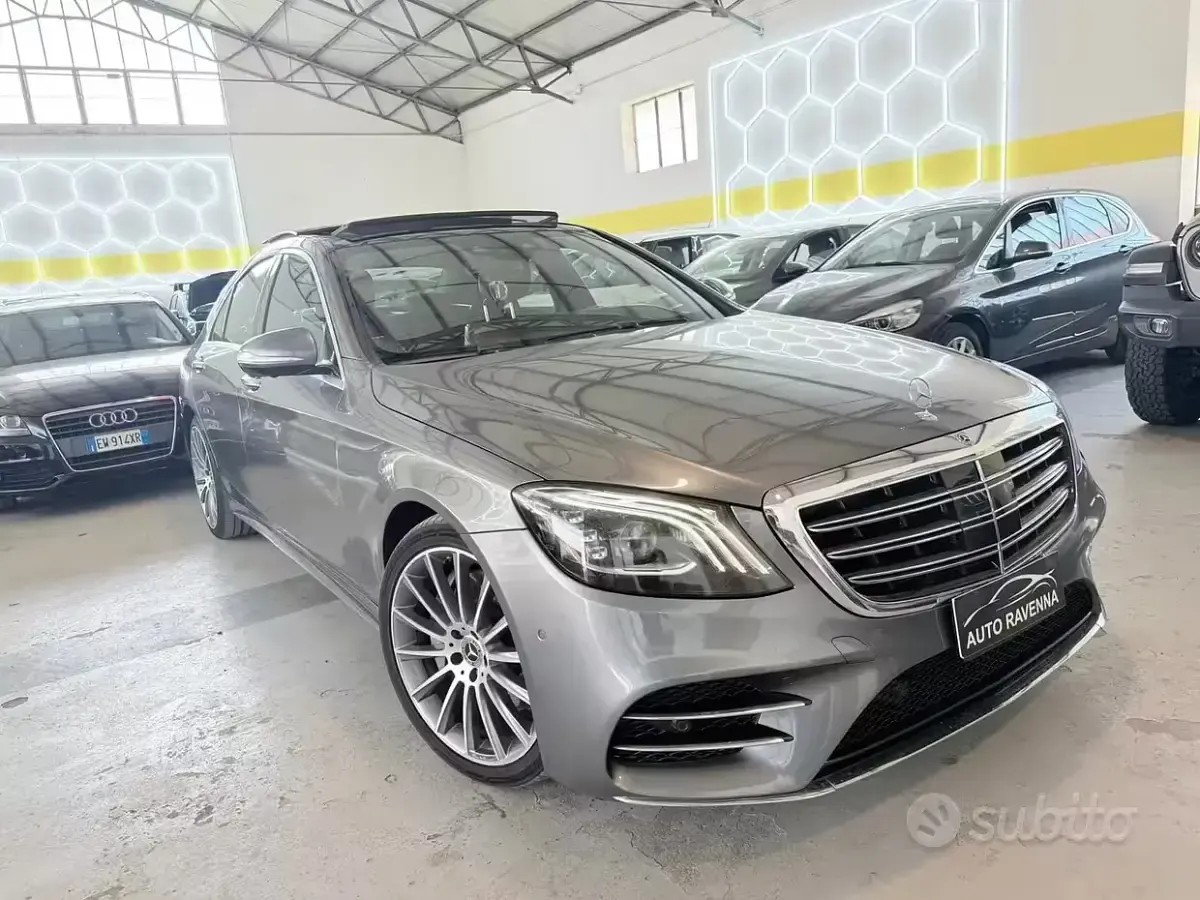 Usata Mercedes S350 Premium Plus 286 CV (210 kW) 2018 Grigio Berlina