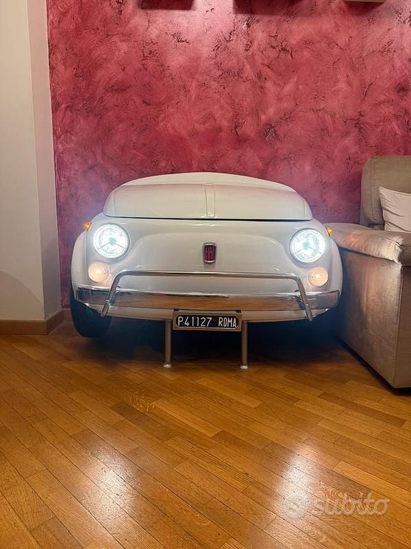 Bianco Usata 1960 Fiat 500L Monovolume | 1499 € - Immagine 1/4