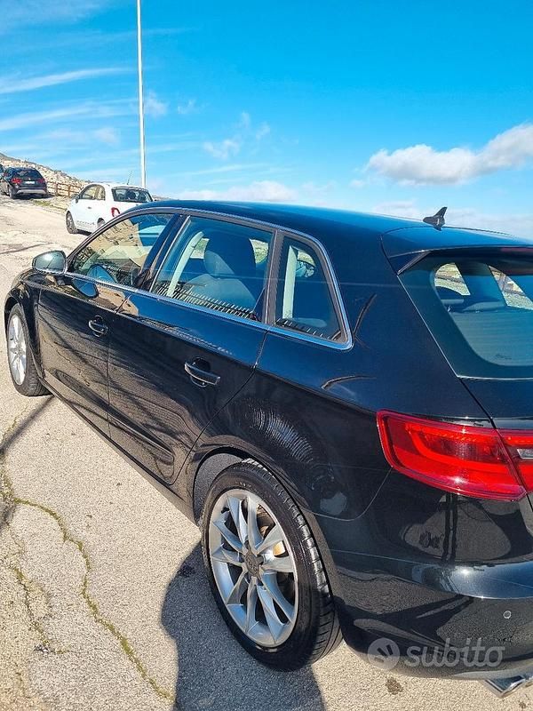 Usata Audi A3 Ambition 150 CV (110 kW) 2016 Nero Berlina