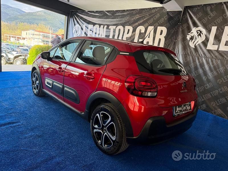 Usata Citroën C3 Shine 102 CV (75 kW) 2022 Rosso Utilitaria