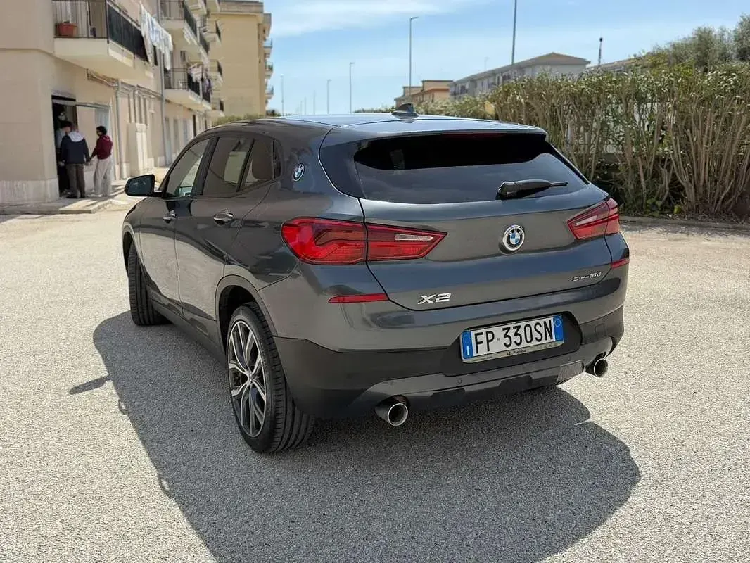 Begagnad BMW X2 Advantage 150 HK (110 kW) 2018 Grå SUV
