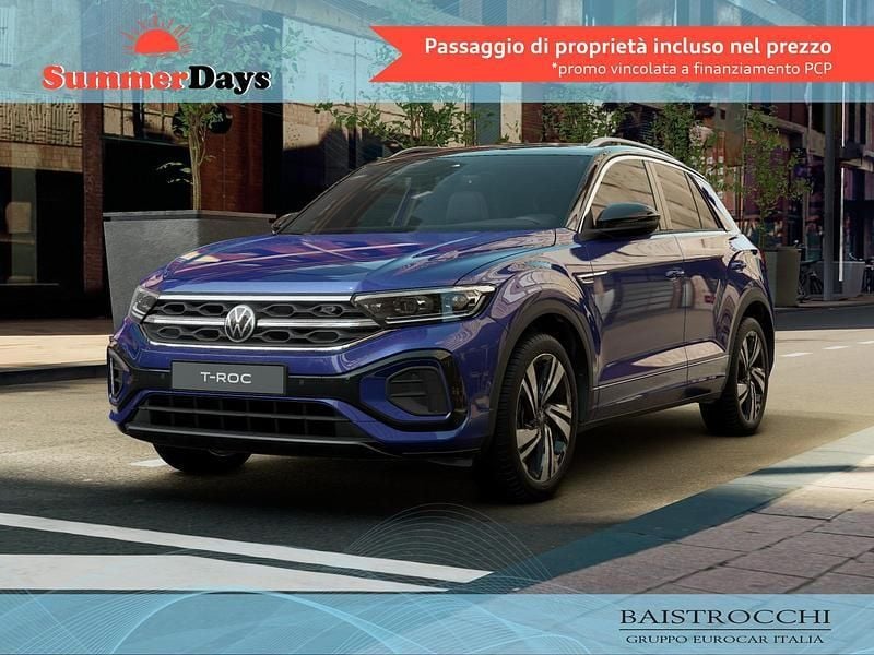 Lapiz blue metallizzato nero Nuova 2025 VW T-Roc R-line Plus SUV | 31.900 € (Buon prezzo) - Immagine 1/4