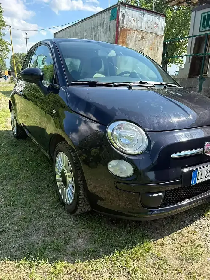 Usata Fiat 500 Lounge 69 CV (50 kW) 2012 Nero Berlina