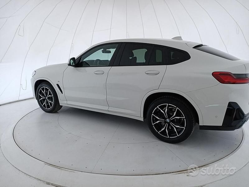 Usata BMW X4 M Sport 190 CV (139 kW) 2022 Bianco SUV