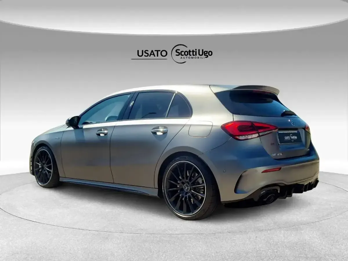 Usata Mercedes A35 AMG AMG 306 CV (225 kW) 2021 5k grigio urano Berlina