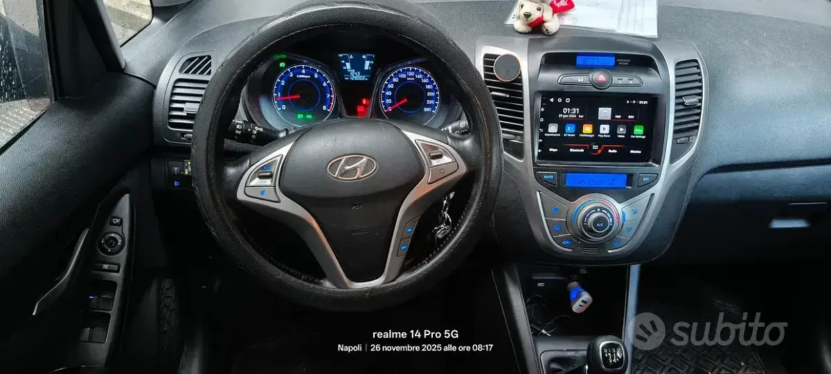 Usata Hyundai ix20 90 CV (66 kW) 2013 Nero Utilitaria