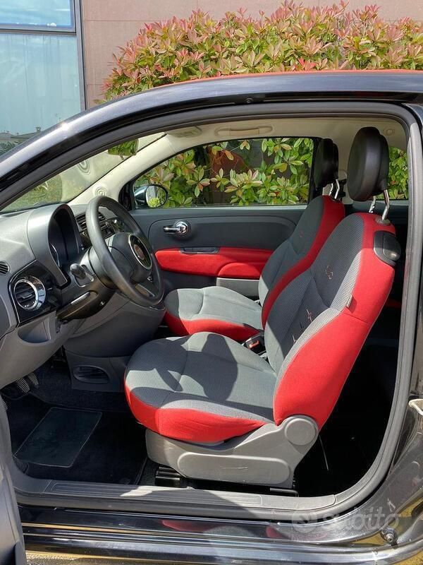 Usata Fiat 500 69 CV (50 kW) 2014 Nero Cabrio