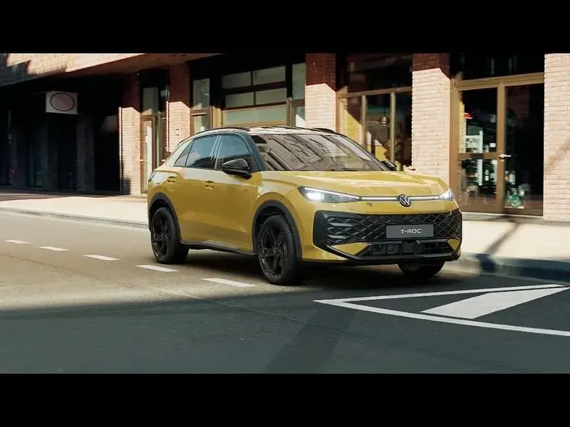 Nuova VW T-Roc R-line 150 CV (110 kW) 2026 Giallo SUV