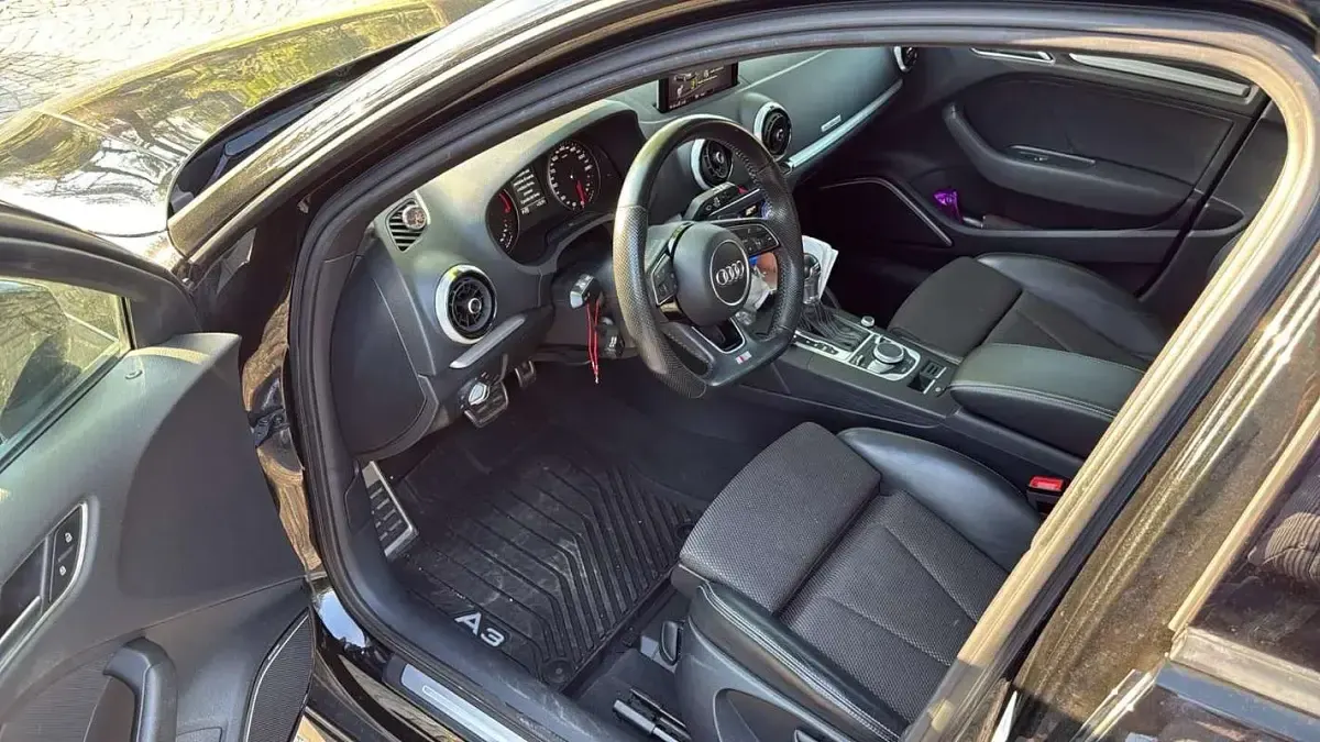 Usata Audi A3 S-Line 184 CV (135 kW) 2018 Nero Berlina