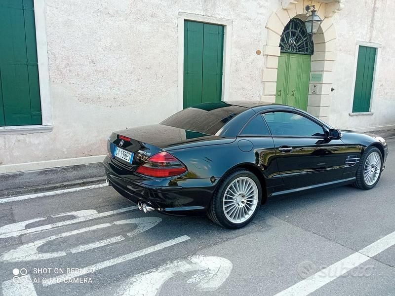 Usata Mercedes SL55 AMG AMG 476 CV (350 kW) 2002 Nero Cabrio