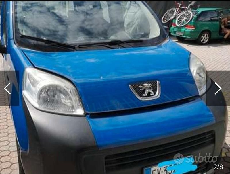 Usata Peugeot TePee Outdoor 75 CV (55 kW) 2014 Blu Utilitaria