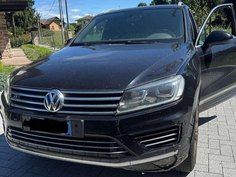 Usata VW Touareg Sportline 204 CV (150 kW) 2017 Nero SUV