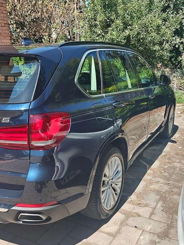 Usata BMW X5 Luxury Line 245 CV (180 kW) 2017 Blu/azzurro SUV