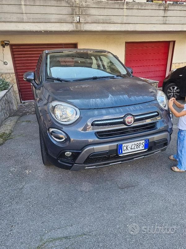 Usata Fiat 500X 95 CV (69 kW) 2019 Grigio SUV