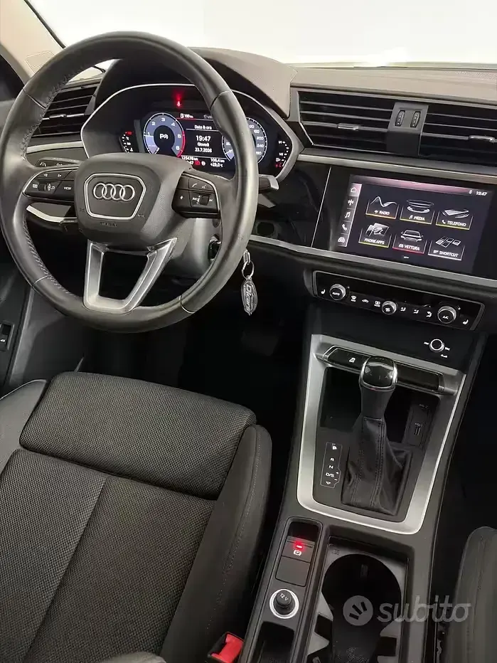 Usata Audi Q3 Advanced 150 CV (110 kW) 2019 Nero SUV