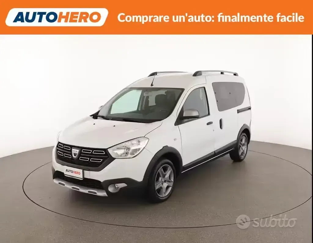 Usata Dacia Dokker 95 CV (69 kW) 2019 Bianco Monovolume