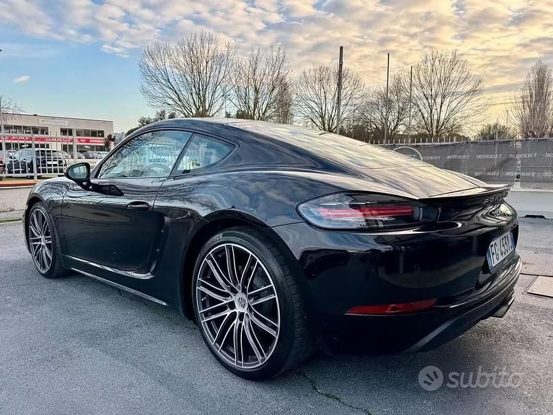 Usata Porsche 718 Cayman Sport 300 CV (220 kW) 2017 Nero Coupé
