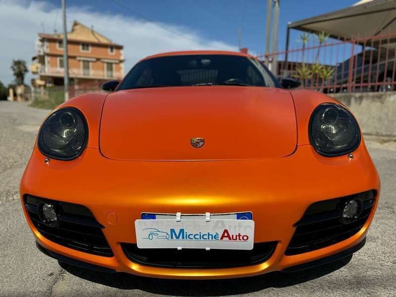 Usata Porsche Cayman 295 CV (216 kW) 2006 Arancione Coupé