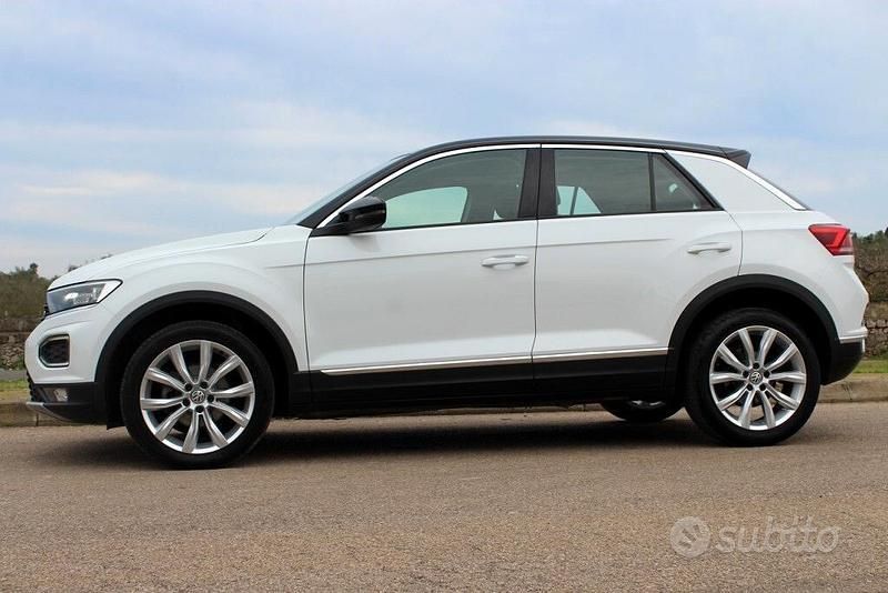 Usata VW T-Roc 116 CV (85 kW) 2019 Bianco SUV